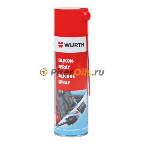 WURTH спрей силикон 500мл, MTE 0893221