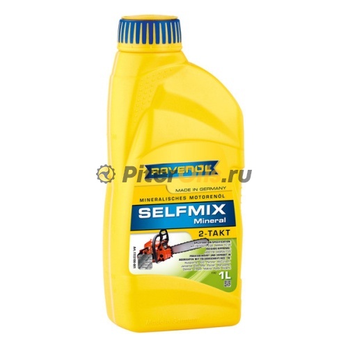 RAVENOL моторное масло для 2-Такт Selfmix 2T (1л) 4014835728615