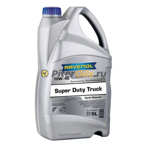 RAVENOL моторное масло SDT Super Duty Truck SAE 10W-40 (5л) 4014835850637