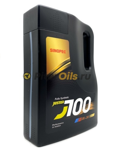 Sinopec JUSTAR J700 C3 5W-30 Engine Oil 4л 0609100063012117
