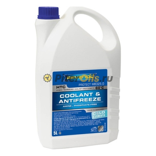 RAVENOL антифриз HTC COLD CLIMATE -60°C Protect MB325.0 (5л) 4014835841178