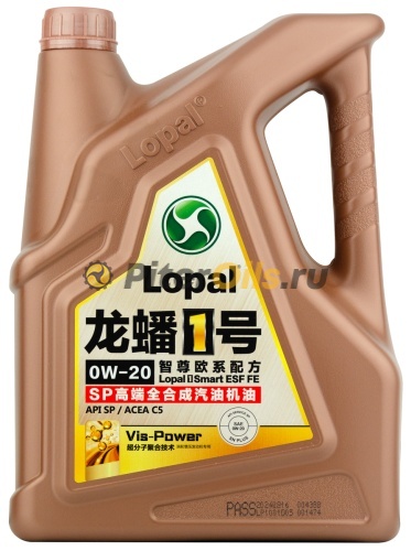 Lopal 1 Smart ESF FE SP 0W-20 (4л) LPL30408