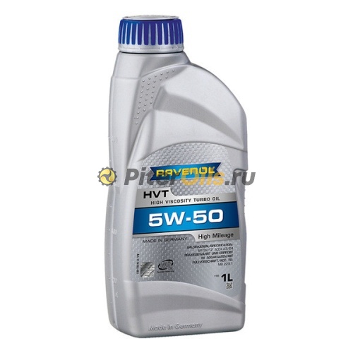 RAVENOL моторное масло HVT High Viscosity Turbo Oil SAE 5W-50 (1л) 4014835802919