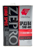 IDEMITSU Zepro Euro Spec F-S SP 5W-40 (4л) 1849-004