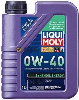 LIQUI MOLY Synthoil Energy 0W-40 (1л) 1922/9514