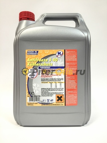 Kuttenkeuler Antifreeze ANF  S40 5л (красный)