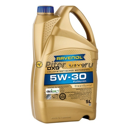 RAVENOL моторное масло DXG SAE 5W-30 (5л) 4014835732353