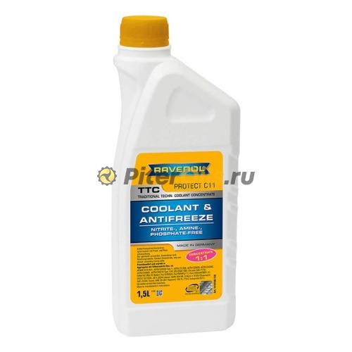 RAVENOL антифриз конц. TTC Concentrate Protect C11 (1,5л) 4014835755215