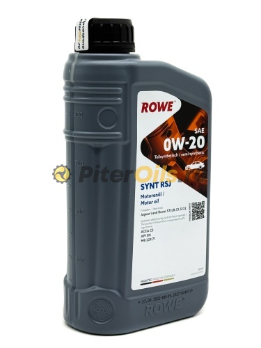 Rowe HIGHTEC SYNT RSJ 0W-20 (1л) 20348001099