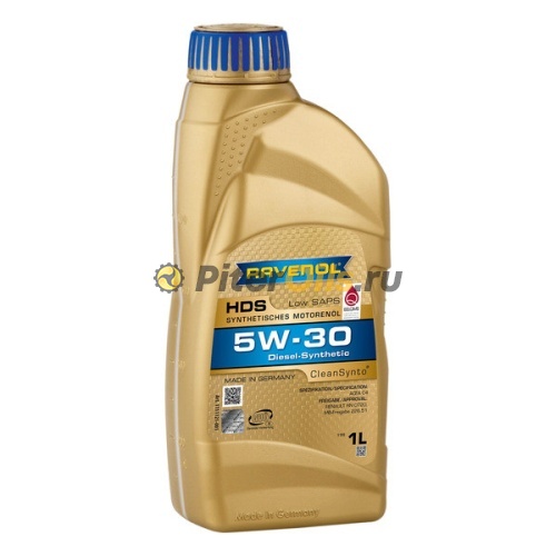 RAVENOL моторное масло HDS Hydrocrack Diesel Specif SAE 5W-30 (1л) 4014835723214