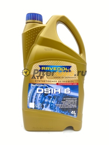 Ravenol ATF DSIH 6 (4л) 1211133-004-01-999 масло трансмиссионное аналог Caltex 1712 / ATF 3292