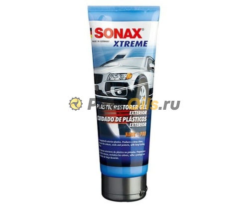 SONAX Гель для наружного пластика Xtreme Plastic Restorer NanoPro 250 мл