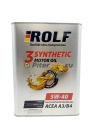 Rolf 3-SYNTHETIC ACEA A3/B4 5w40 (4л) металл 322551