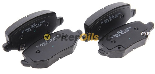 SANGSIN BRAKE Колодки тормозные задние SP2933 (GREAT WALL 3502126XGW02A) HAVAL JOLION 1,5 2WD 21-