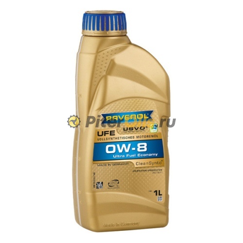 RAVENOL моторное масло UFE Ultra Fuel Economy SAE 0W-8 (1л) 4014835880924