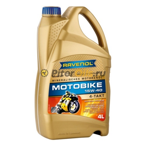 Ravenol Motobike 4-T Mineral 15W-40 (4л) 4014835731394