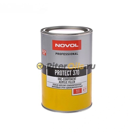 NOVOL Грунт акриловый 1К PROTECT 370 (0.5л) серый 37440