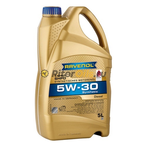 RAVENOL моторное масло Expert SHPD SAE 5W-30 (5л) 4014835863460
