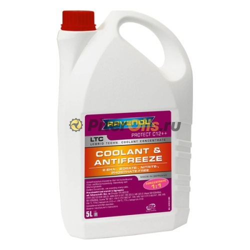 RAVENOL антифриз конц. LTC Concentrate Protect C12++ (5л) 4014835756052