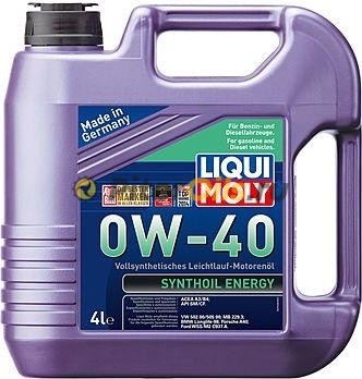 LIQUI MOLY Synthoil Energy 0W-40 (4л) 7536/2451