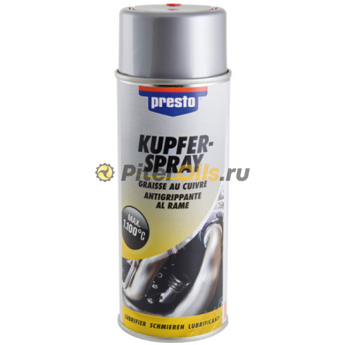 PRESTO Смазка  Kupfer Spray медная 400 мл 217654 