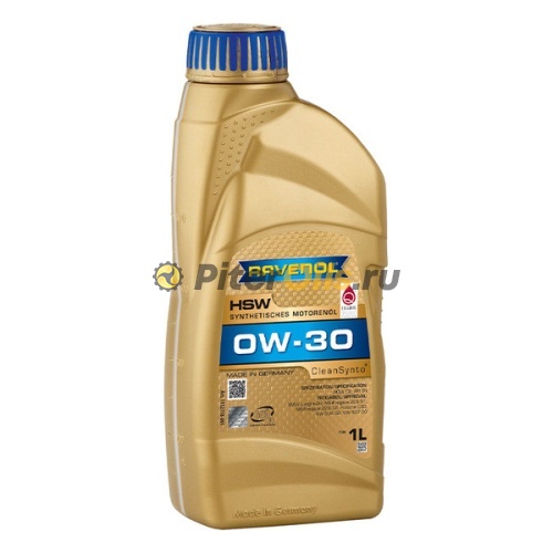 RAVENOL моторное масло HSW SAE 0W-30 (1л) 4014835889545