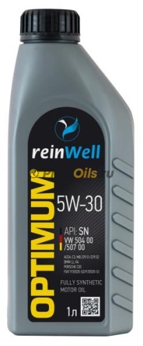 ReinWell Моторное масло 5W-30 (1л) 504/507/4943