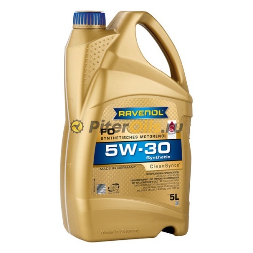 RAVENOL моторное масло FO SAE 5W-30 (5л) 4014835722651