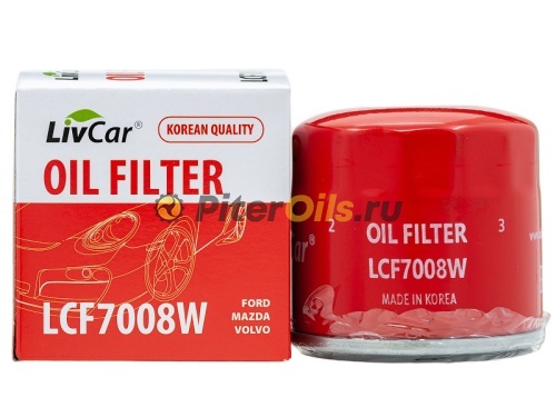 Фильтр масляный LIVCAR LCF7008W (W7008)