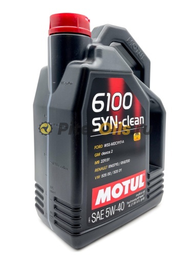 MOTUL 6100 SYN-CLEAN 5W40 (4л) 111863/13896