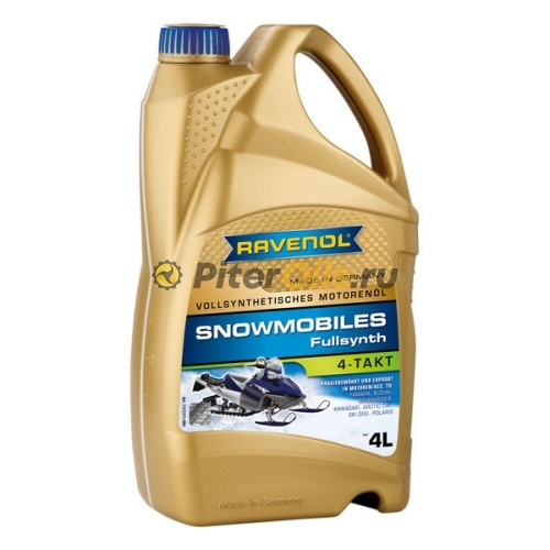 RAVENOL масло для 4-Такт снегоходов Snowmobiles 4-Takt Fullsynth. (4л) 4014835728097