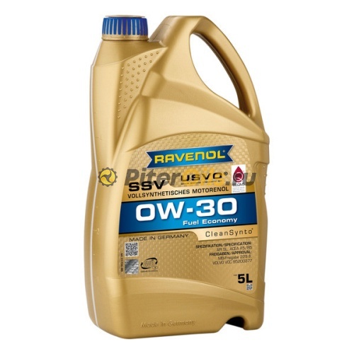 RAVENOL моторное масло SSV Fuel Economy SAE 0W-30 (5л) 4014835867536