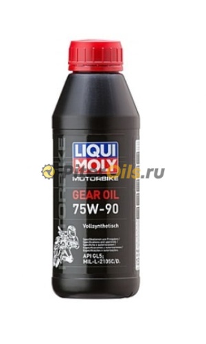 LIQUI MOLY Motorbike Gear Oil 75W90 GL-5 (0.5л) 7589