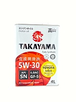TAKAYAMA 5W30 ILSAC GF-5 SN (4л) 605043