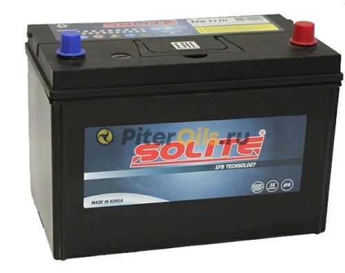 Аккумулятор Solite EFB  (Start-Stop) 90Ah 880A (борт) обр. пол. (- +) 306x173x225