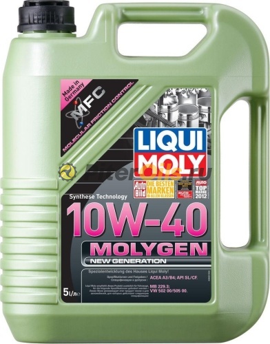 LIQUI MOLY Molygen New Generation 10W-40 (5л) 9061/9951