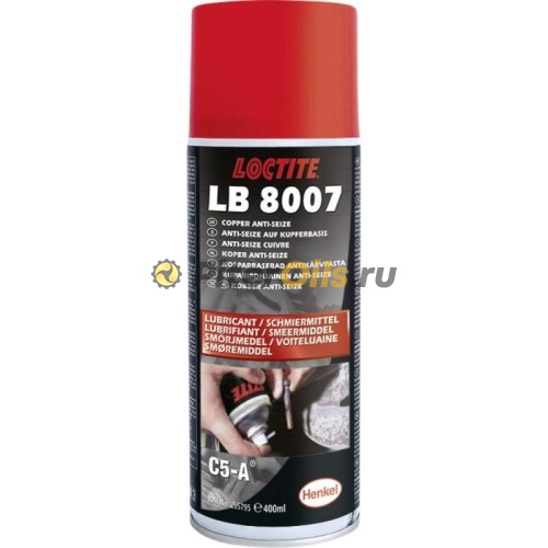 Смазка медная противозадирная LOCTITE 8007 (спрей 400мл)