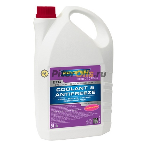 RAVENOL антифриз ETC Concentrate Protect C12evo (5л) 4014835882409