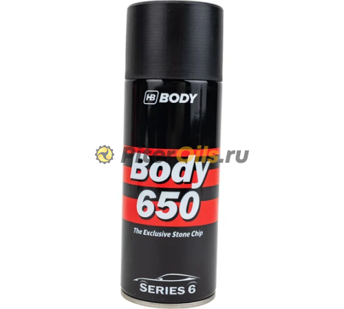 HB BODY 650 Антигравий черный (400мл) 5100200090