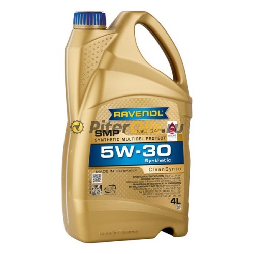 RAVENOL моторное масло SMP SAE 5W-30 (4л) 4014835857018