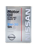 NISSAN Strong Save X 5W-30 SN 4л KLAN505304