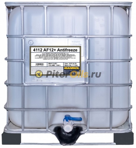 Mannol Antifreeze MN AF12+ (1000л) MN4112-IBC