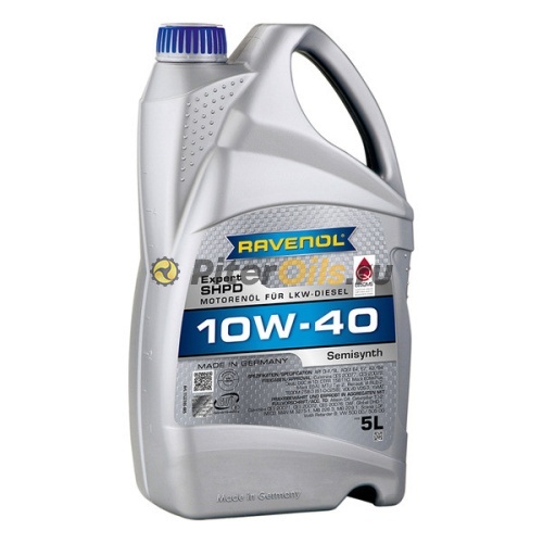 RAVENOL моторное масло Expert SHPD SAE 10W-40 (5л) 4014835725850