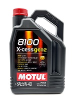 MOTUL 8100 X-cess gen2 SAE 5W-40 4л 111858/112432