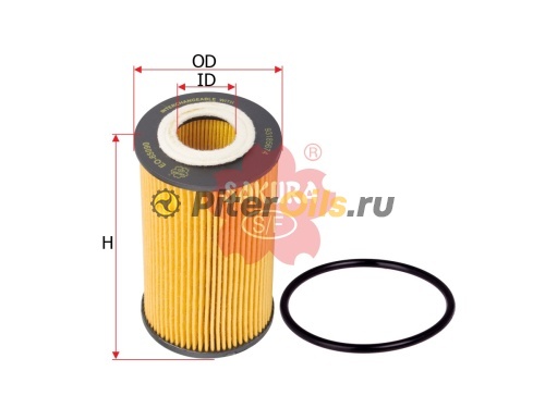 Sakura Фильтр масляный EO65090 (HU6019Z, SH 4044 P, OX 384D)