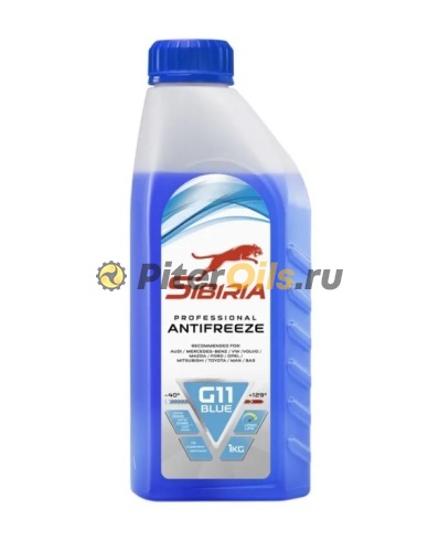 Sibiria Антифриз ОЖ-40 G-11 синий 1кг
