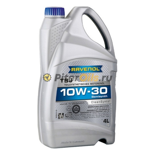 RAVENOL моторное масло TSJ SAE 10W-30 (4л) 4014835724099